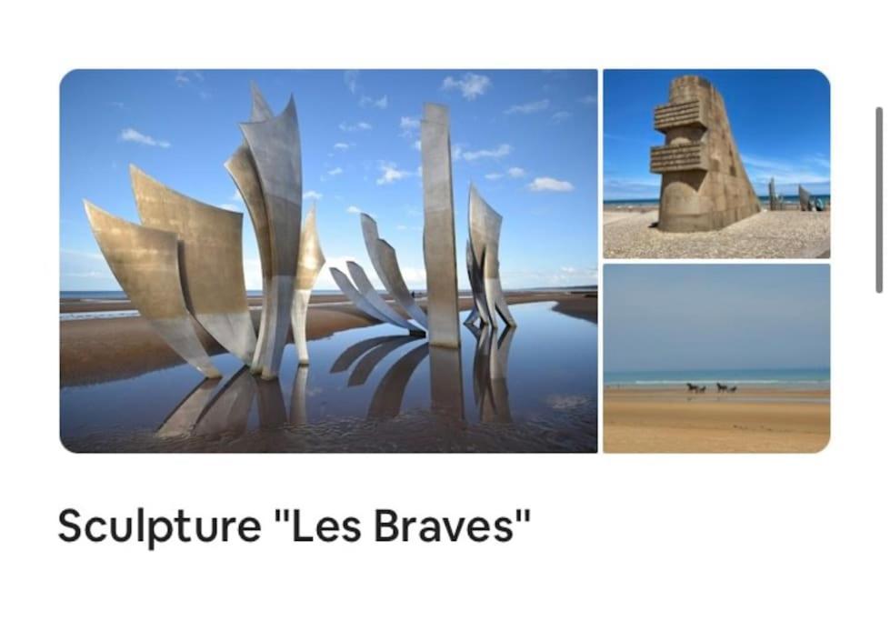 Au Coeur D'Omaha Beach- Colleville-Sur-Mer- Gite 2 מראה חיצוני תמונה