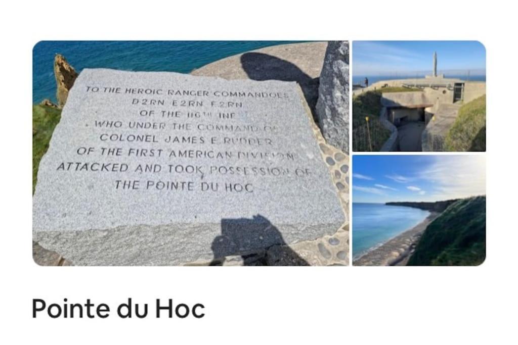 Au Coeur D'Omaha Beach- Colleville-Sur-Mer- Gite 2 מראה חיצוני תמונה