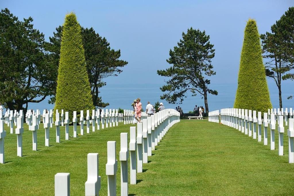 Au Coeur D'Omaha Beach- Colleville-Sur-Mer- Gite 2 מראה חיצוני תמונה