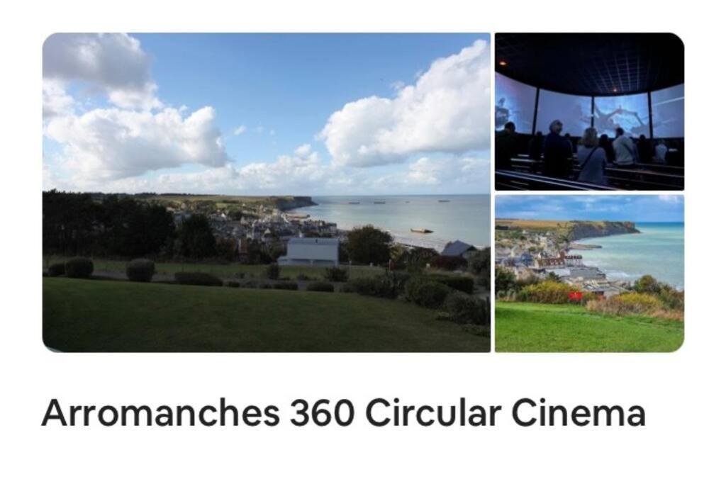 Au Coeur D'Omaha Beach- Colleville-Sur-Mer- Gite 2 מראה חיצוני תמונה